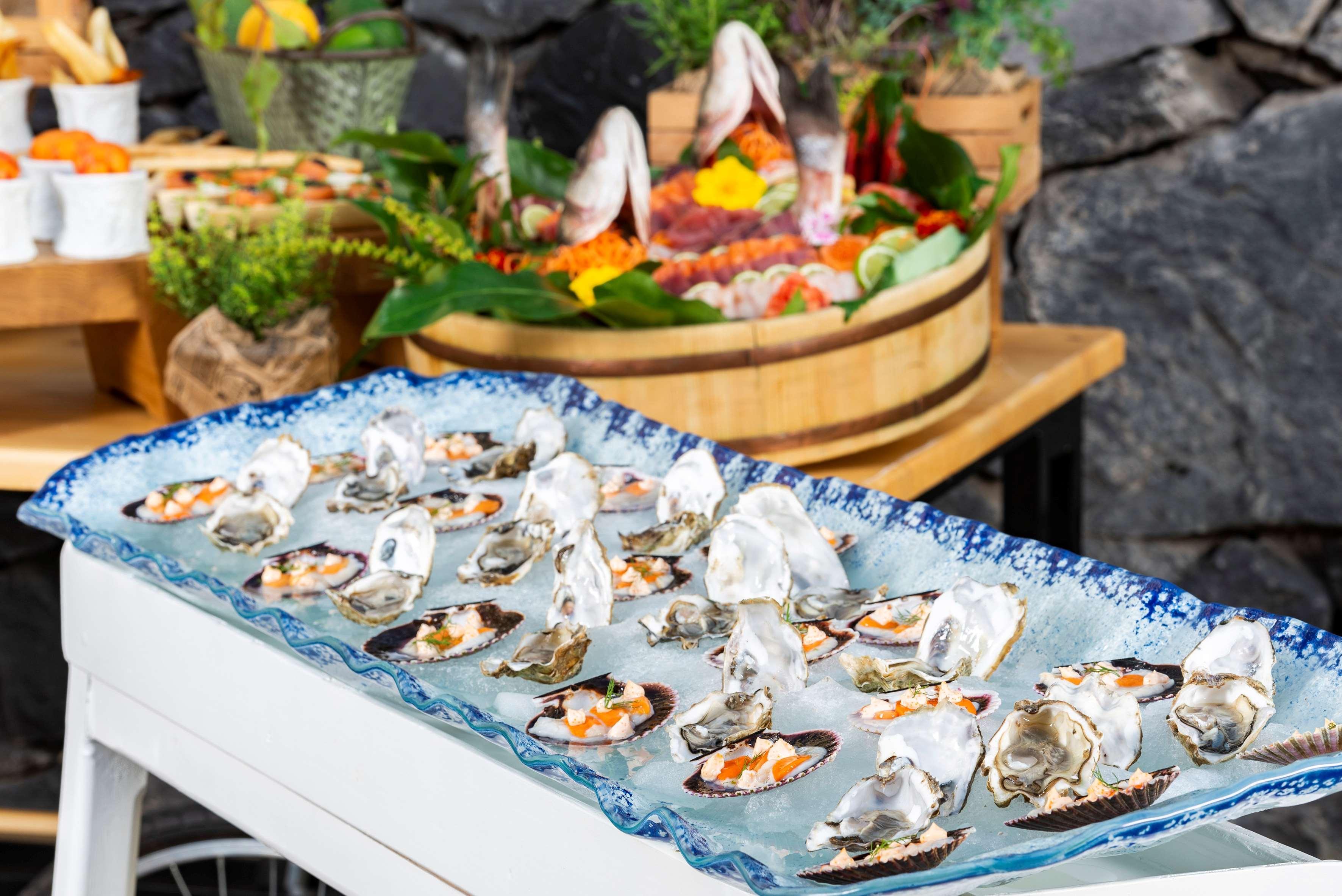 Gran Melia Palacio De Isora Resort & Spa Alcala  Ngoại thất bức ảnh Oysters on ice
